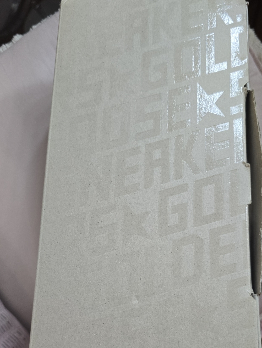 Golden Goose White/ Gold Leather Super Star Sneakers  sz 40 - Picture 11 of 11